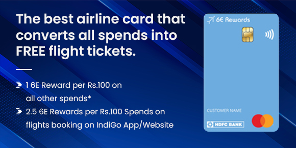 HDFC 6E Indigo Credit Card